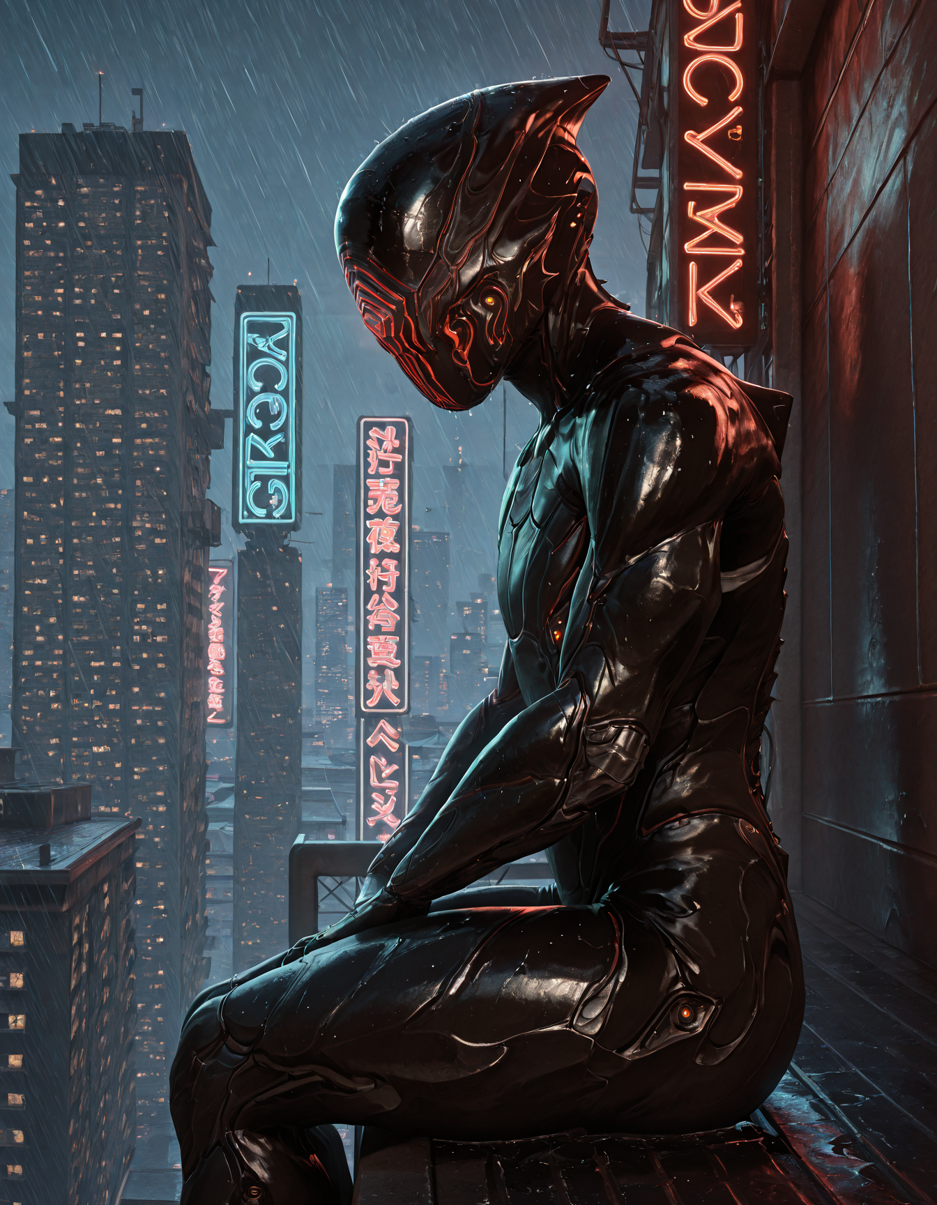 00029-1064172598-masterpiece, best quality, absurdres, 3d, futuristic, city, neon sign, rain, rooftop, side view, solo BREAK__lora_StalkerWF_IL-0.png